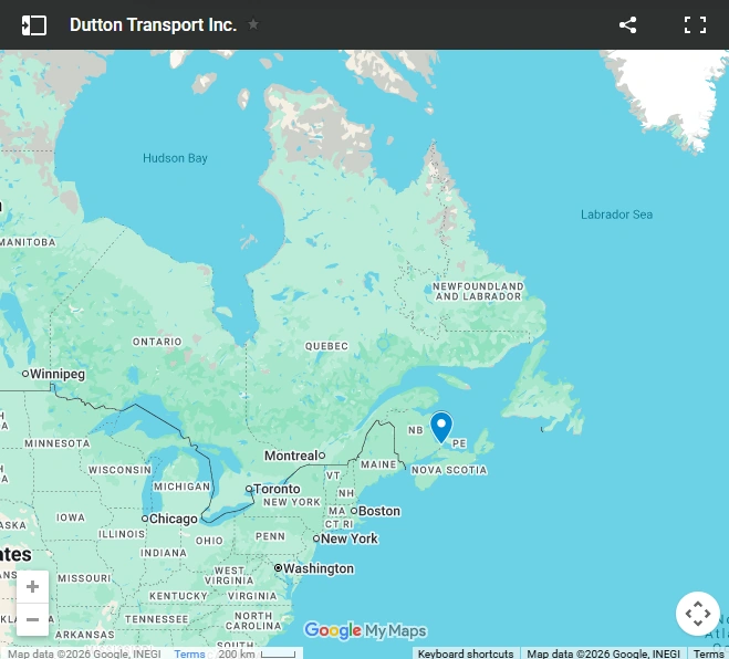 dutton transport map